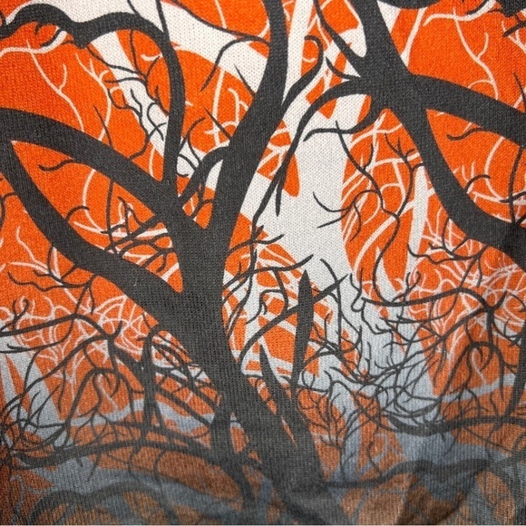 Medium Grey Hooded Sweater Dress Halloween Goth Druid Cosplay Long Sleeve - Picture 8 of 14